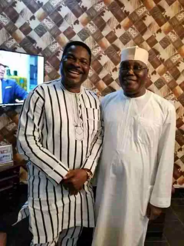 Atiku Abubakar Meets With Mike Ozekhome, To Sue Vanguard & Others (Photos)